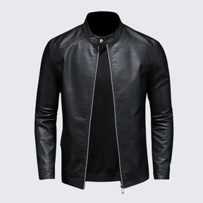 Jaqueta Masculina de Couro Raven